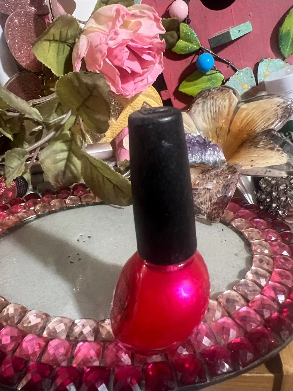 HTF Nicole OPI “Always a flirt !” 435 discontinued nail polish.